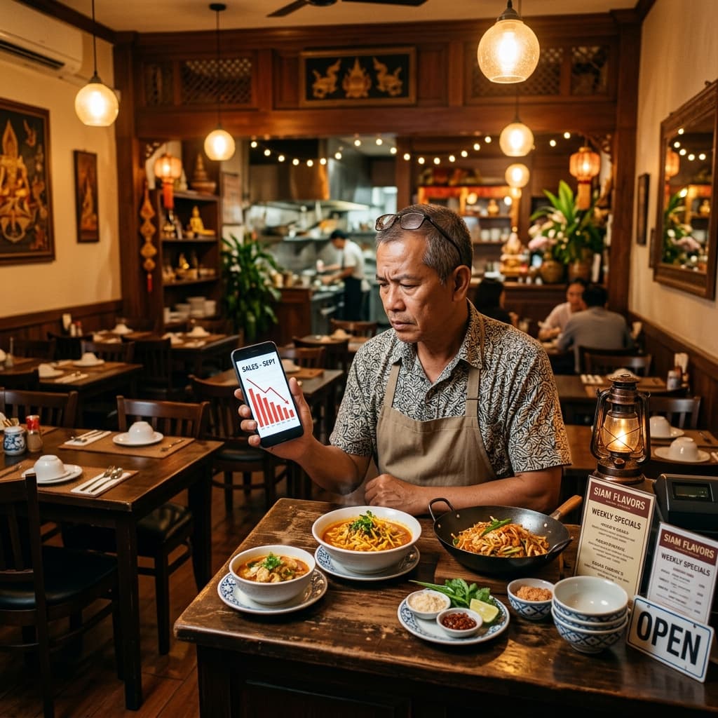 ร้านอาหารยอดตก — 7 สิ่งที่เช็คได้ทันทีไม่เสียตังค์
