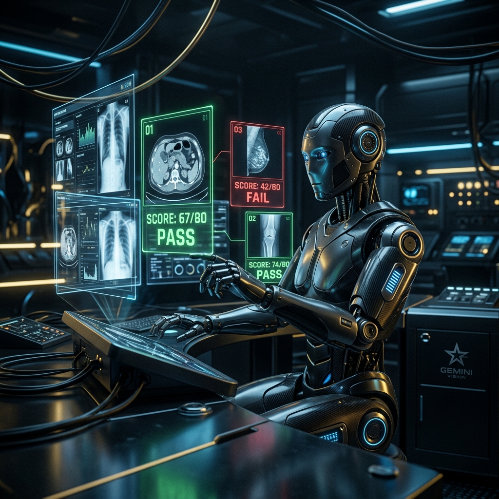 Vision Eval — AI ตรวจ AI (ใช้ Gemini Vision ตรวจสอบคุณภาพรูป AI)